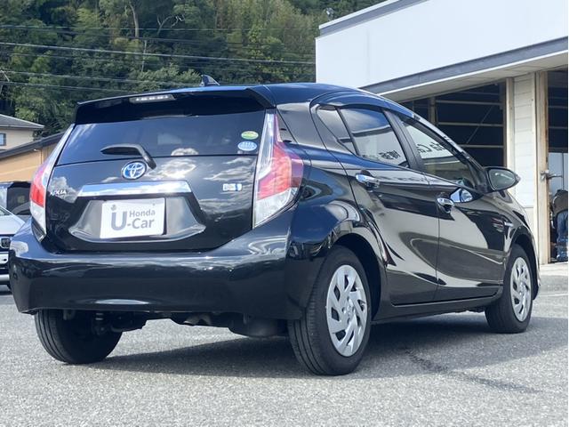 アクア Sスタイルブラック 純正7型ナビ/フルセグTV/Bカメラ/ETC/セーフティセンス バックモニタ- 地デジフルセグ ナビTV イモビライザー スマートキープッシュスタート ETC付き Wエアバッグ キーフリ ABS PS(7枚目)