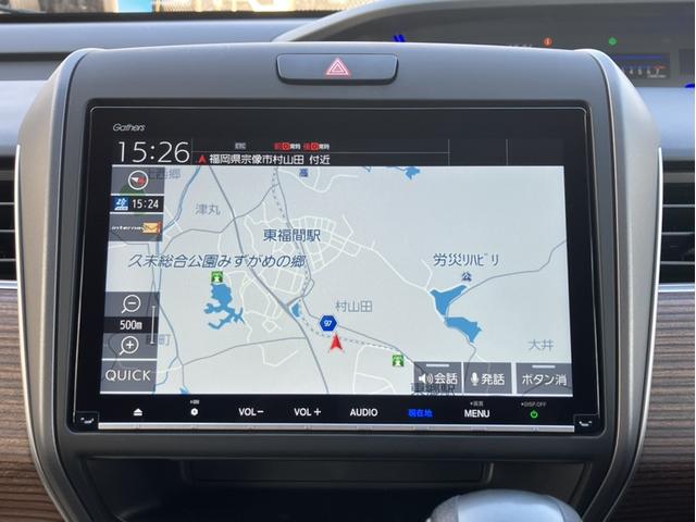 フリード クロスター・ホンダセンシング　Ｇａｔｅｒｓ９型ナビ／前後ドラレコ／両側ＰＳＤ／ＥＴＣ／シートヒーター／半革シート／１オーナー車　両ＰＳＤ　Ｂｌｕｅｔｏｏｔｈオーディオ　ＵＳＢポート　禁煙　地デジ　エアバック　Ｉストップ　ＶＳＡ（16枚目）