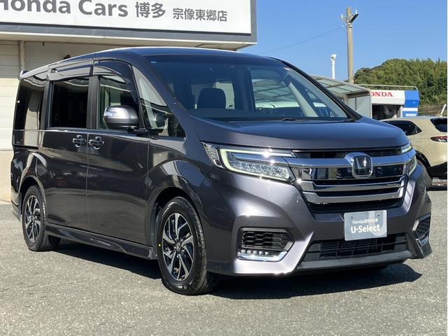 ステップワゴンスパーダ スパーダホンダセンシング Gaters10型ナビ/前後ドラレコ/両側PSD/ETC2.0/Bカメラ/1オーナー車 盗難防止 助手席エアバッグ ワンオーナ- Wパワスラ 地デジ LEDライト 横滑り防止システム オートエアコン(3枚目)