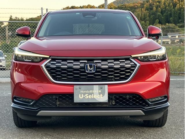 ヴェゼル e:HEVZ OPグリル/Gathers9型ナビ/前後ドラレコ/ETC2.0/Bカメラ/1オーナー車 LDA 衝突回避支援ブレーキ機能 1オナ スマキ BTオーディオ 半革 Pトランク フルオートエアコン Dレコ(2枚目)