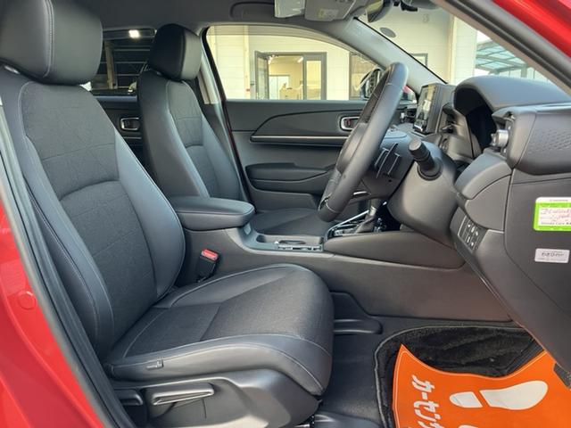 ヴェゼル e:HEVZ OPグリル/Gathers9型ナビ/前後ドラレコ/ETC2.0/Bカメラ/1オーナー車 LDA 衝突回避支援ブレーキ機能 1オナ スマキ BTオーディオ 半革 Pトランク フルオートエアコン Dレコ(11枚目)