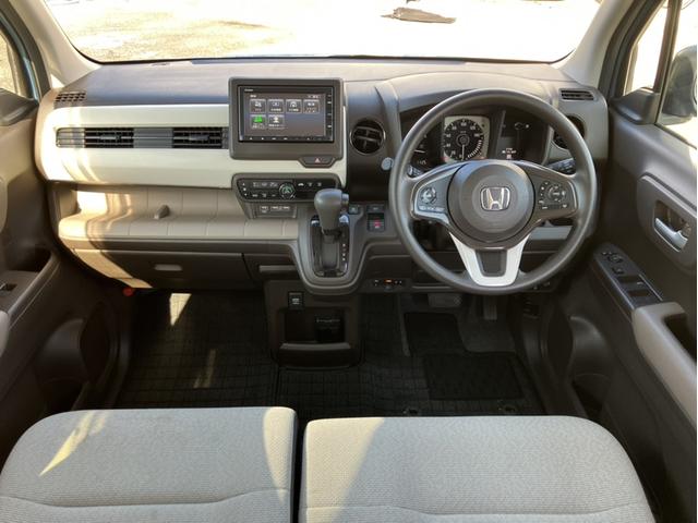 N-WGN Lホンダセンシング 純正7型ナビ/前後ドラレコ/ETC/LEDヘッドライト/Bカメラ/Rシートヒーター/Pセンサー/自社レンタUP ETC装備 Bモニタ 誤発進抑制 禁煙車 LEDランプ DVD フルセグ 横滑り防止機能(10枚目)