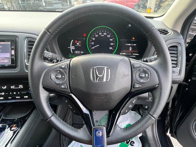 ヴェゼル ハイブリッドＸ・ホンダセンシング　純正７型ナビ／Ｂカメラ／ＥＴＣ／Ｂカメラ／フルセグＴＶ／Ｂｌｕｅｔｏｏｔｈ接続／１オーナー車　禁煙　地デジ　Ａクルーズ　Ｂモニ　スマキー　オートエアコン　ＶＳＡ　ＬＥＤヘッドライト　ＥＴＣ車載器（20枚目）