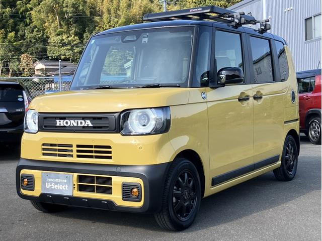 N-BOXジョイ ベースグレード Gathers9型ナビ/マルチビュー/アクティブFPKG/3カメドラレコ/ルーフキャリア/ブラックエンブレム/ETC2.0/元当社デモかー 踏み間違い防止装置 サイドカメラ Bカメラ 全周囲カメラ(4枚目)