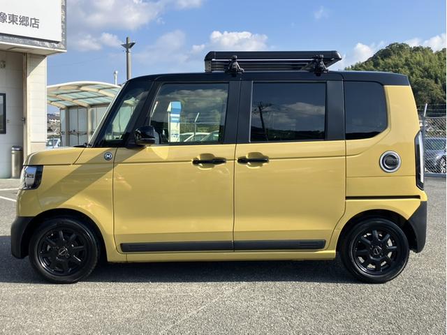 N-BOXジョイ ベースグレード Gathers9型ナビ/マルチビュー/アクティブFPKG/3カメドラレコ/ルーフキャリア/ブラックエンブレム/ETC2.0/元当社デモかー 踏み間違い防止装置 サイドカメラ Bカメラ 全周囲カメラ(6枚目)