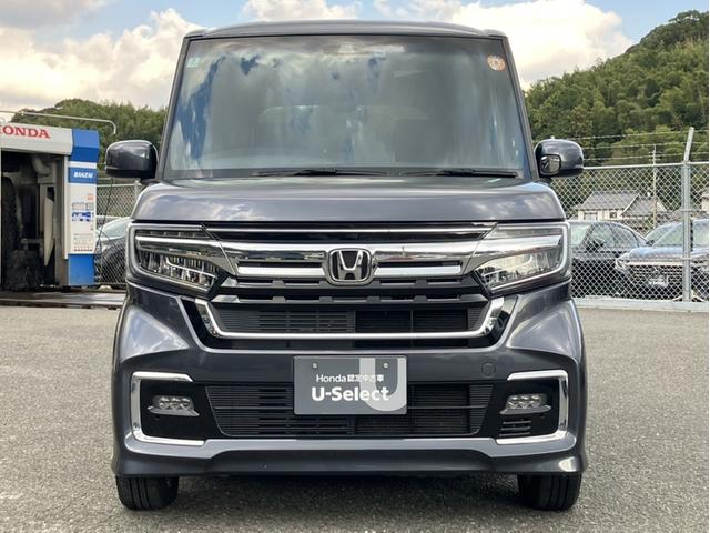 Ｎ－ＢＯＸカスタム Ｌ　Ｇａｔｈｅｒｓ８型ナビ／前後ドラレコ／ＲコンソールＢＯＸ／左ＰＳＤ／Ｂカメラ／ＥＴＣ／シートヒーター／Ｐセンサー／１オーナー車　Ｐソナー　ナビＴＶ　Ａストップ　ベンチシート　キーフリーシステム　ＡＣ（2枚目）
