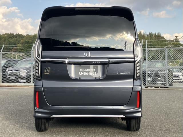 Ｎ－ＢＯＸカスタム Ｌ　Ｇａｔｈｅｒｓ８型ナビ／前後ドラレコ／ＲコンソールＢＯＸ／左ＰＳＤ／Ｂカメラ／ＥＴＣ／シートヒーター／Ｐセンサー／１オーナー車　Ｐソナー　ナビＴＶ　Ａストップ　ベンチシート　キーフリーシステム　ＡＣ（8枚目）