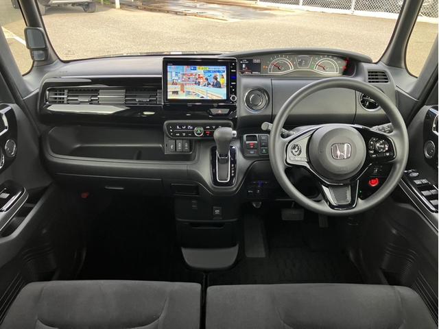 Ｎ－ＢＯＸカスタム Ｌ　Ｇａｔｈｅｒｓ８型ナビ／前後ドラレコ／ＲコンソールＢＯＸ／左ＰＳＤ／Ｂカメラ／ＥＴＣ／シートヒーター／Ｐセンサー／１オーナー車　Ｐソナー　ナビＴＶ　Ａストップ　ベンチシート　キーフリーシステム　ＡＣ（10枚目）