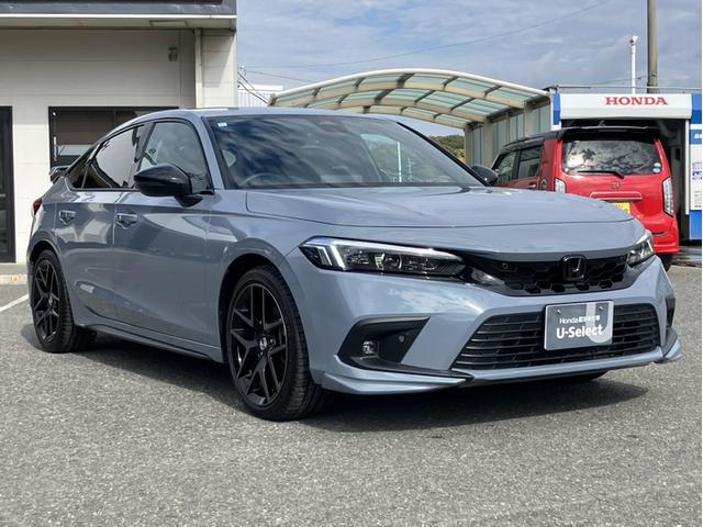 シビック ｅ：ＨＥＶ　Ｈコネクトナビ／Ｆロアスカート／Ｒスポイラー／ブラックエンブレム／３カメドラレコ／ＢＯＳＥサウンド／ＥＴＣ２．０／Ｐシート／Ｐセンサー　盗難防止システム　クリアランスソナー　オートクルーズコントロール（3枚目）