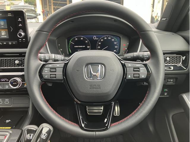 シビック ｅ：ＨＥＶ　Ｈコネクトナビ／Ｆロアスカート／Ｒスポイラー／ブラックエンブレム／３カメドラレコ／ＢＯＳＥサウンド／ＥＴＣ２．０／Ｐシート／Ｐセンサー　盗難防止システム　クリアランスソナー　オートクルーズコントロール（29枚目）