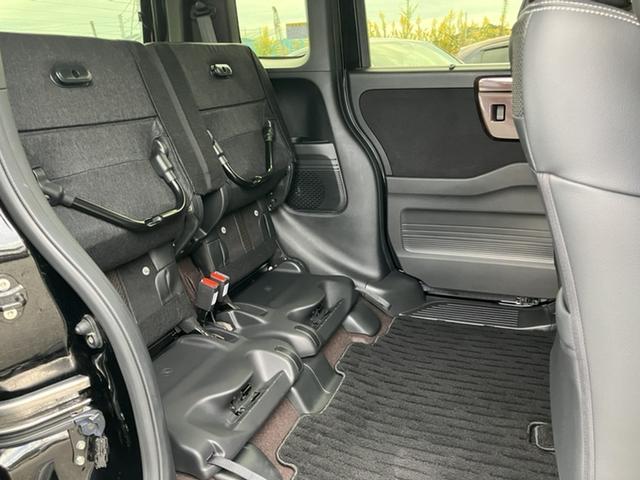 Ｎ－ＢＯＸカスタム Ｇ・Ｌターボホンダセンシング　社外７型ナビ／両側ＰＳＤ／ＥＴＣ／Ｂカメラ／１セグＴＶ／Ｂｌｕｅｔｏｏｔｈ接続／半革シート　両側ＰＷスライドドア　Ｂモニタ　Ｉストップ　禁煙　セキュリティー　ＵＳＢ接続　クルーズコントロール　ナビＴＶ（13枚目）