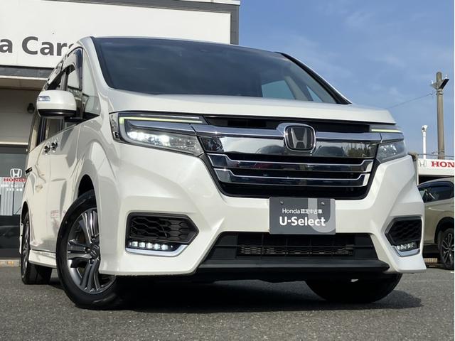 ステップワゴンスパーダ ｅ：ＨＥＶスパーダＧホンダセンシング　純正１０型ナビ／後席モニター／前後ドラレコ／両側ＰＳＤ／ＥＴＣ／Ｂカメラ／１オーナー車　ＬＥＤライト　ドライブレコーダ　セキュリティアラーム　横滑り防止装置　クルーズコントロール　ＵＳＢ接続　フルセグ（34枚目）