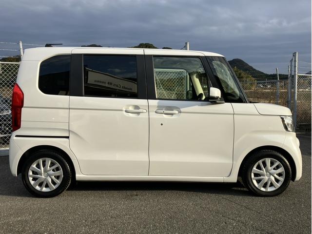 Ｎ－ＢＯＸ Ｌ　純正８型ナビ／前ドラレコ／両側ＰＳＤ／ＯＰフォグ／ＥＴＣ／Ｂカメラ／シートヒーター／Ｐセンサー　衝突回避支援ブレーキ　Ｉ－ＳＴＯＰ　クリソナ　ドラレコ付　電動格納式ドアミラー　ＰＷ　パワステ　車線逸脱（5枚目）