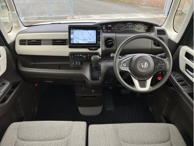 Ｎ－ＢＯＸ Ｌ　純正８型ナビ／前ドラレコ／両側ＰＳＤ／ＯＰフォグ／ＥＴＣ／Ｂカメラ／シートヒーター／Ｐセンサー　衝突回避支援ブレーキ　Ｉ－ＳＴＯＰ　クリソナ　ドラレコ付　電動格納式ドアミラー　ＰＷ　パワステ　車線逸脱（11枚目）