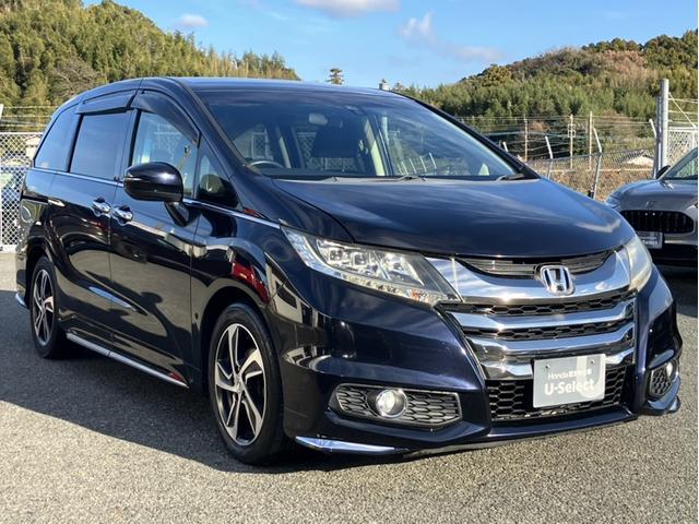 オデッセイ アブソルート　メーカーＯＰナビ／両側ＰＳＤ／ＥＴＣ／Ｂカメラ／１オーナー車　電動格納式ドアミラー　Ｂｌｕｅｔｏｏｔｈ音楽　緊急ブレーキ　スマートキー＆プッシュスタート　盗難防止　クルーズＣ　リアカメラ　ＥＴＣ装備（3枚目）