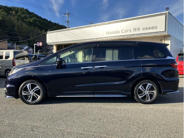 オデッセイ アブソルート　メーカーＯＰナビ／両側ＰＳＤ／ＥＴＣ／Ｂカメラ／１オーナー車　電動格納式ドアミラー　Ｂｌｕｅｔｏｏｔｈ音楽　緊急ブレーキ　スマートキー＆プッシュスタート　盗難防止　クルーズＣ　リアカメラ　ＥＴＣ装備（6枚目）