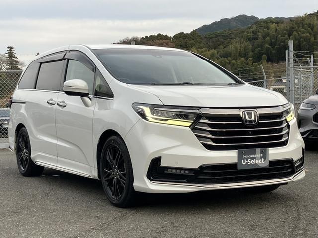 オデッセイ アブソルート・ＥＸ　Ｇａｔｈｅｒｓ１０型ナビ／マルチビュー／前後ドラレコ／ＢＳＭ／両側ＰＳＤ／ＥＴＣ２．０／Ｂカメラ／Ｐシート／Ｐセンサー／１オーナー車　パーキングサポート　ＬＫＡＳ　シ－トヒ－タ－　バックモニター　禁煙（3枚目）