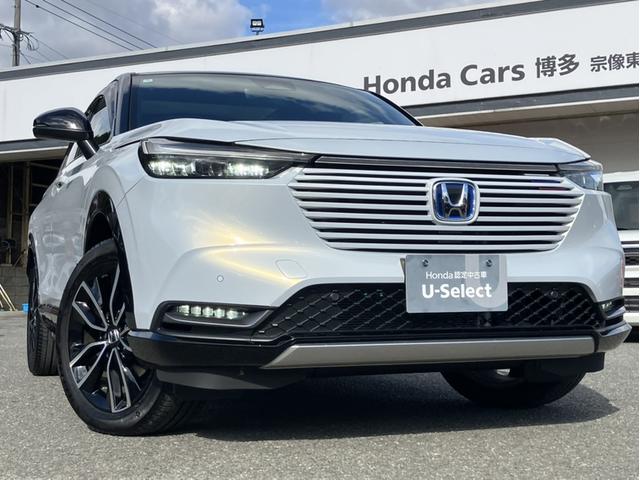 ヴェゼル ｅ：ＨＥＶＰＬａＹ　Ｈコネクトナビ／ムーンルーフ／ＢＳＭ／ＥＴＣ２．０／Ｂカメラ／Ｐセンサー／シートヒーター／１オーナー車　衝突被害軽減ブレーキ　カーテンエアバッグ　盗難防止装置　アイドルストップ　ＡＢＳ　ＥＳＣ　禁煙（41枚目）