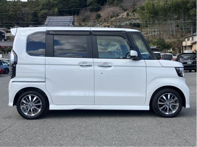 Ｎ－ＢＯＸカスタム Ｌ　純正７型ナビ／左ＰＳＤ／ＥＴＣ／Ｂカメラ／Ｐセンサー／シートヒーター／１オーナー車　Ｐソナー　禁煙　サイドエアバッグ　ナビＴＶ　Ａストップ　ベンチシート　キーフリーシステム　ＬＥＤライト　リアカメ（5枚目）