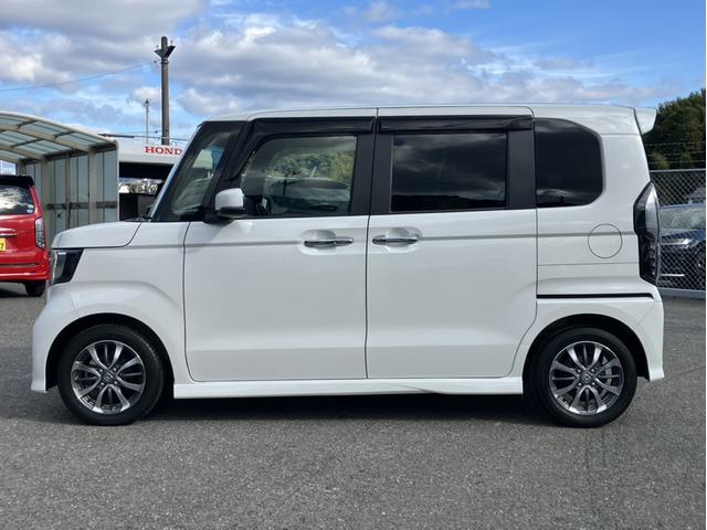 Ｎ－ＢＯＸカスタム Ｌ　純正７型ナビ／左ＰＳＤ／ＥＴＣ／Ｂカメラ／Ｐセンサー／シートヒーター／１オーナー車　Ｐソナー　禁煙　サイドエアバッグ　ナビＴＶ　Ａストップ　ベンチシート　キーフリーシステム　ＬＥＤライト　リアカメ（6枚目）