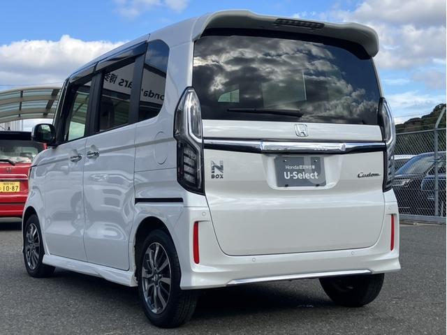 Ｎ－ＢＯＸカスタム Ｌ　純正７型ナビ／左ＰＳＤ／ＥＴＣ／Ｂカメラ／Ｐセンサー／シートヒーター／１オーナー車　Ｐソナー　禁煙　サイドエアバッグ　ナビＴＶ　Ａストップ　ベンチシート　キーフリーシステム　ＬＥＤライト　リアカメ（7枚目）