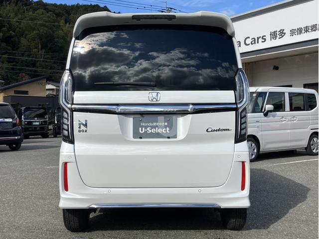 Ｎ－ＢＯＸカスタム Ｌ　純正７型ナビ／左ＰＳＤ／ＥＴＣ／Ｂカメラ／Ｐセンサー／シートヒーター／１オーナー車　Ｐソナー　禁煙　サイドエアバッグ　ナビＴＶ　Ａストップ　ベンチシート　キーフリーシステム　ＬＥＤライト　リアカメ（8枚目）