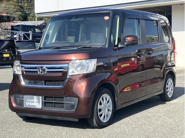 Ｎ－ＢＯＸ Ｌ　Ｇａｔｈｅｒｓディスプレイオーディオ／両側ＰＳＤ／ＥＴＣ／Ｂカメラ／１オーナー車　Ｗ電動ドア　ブルートゥースオーディオ　ＬＤＡ　ＵＳＢ入力　電動ミラー　ＬＥＤランプ　安全ボディ　シートヒータ　禁煙（4枚目）