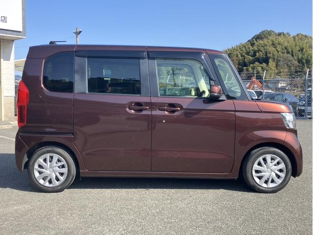 Ｎ－ＢＯＸ Ｌ　Ｇａｔｈｅｒｓディスプレイオーディオ／両側ＰＳＤ／ＥＴＣ／Ｂカメラ／１オーナー車　Ｗ電動ドア　ブルートゥースオーディオ　ＬＤＡ　ＵＳＢ入力　電動ミラー　ＬＥＤランプ　安全ボディ　シートヒータ　禁煙（5枚目）