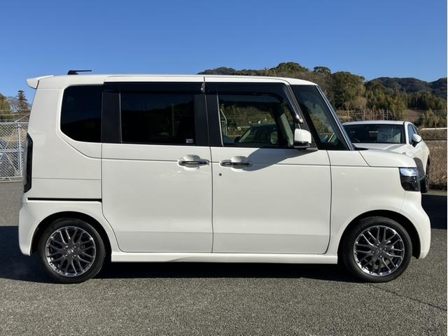 N-BOXカスタム ターボ Gathers9型ナビ/前後ドラレコ/マルチビュー/両側PSD/Bカメラ/シートヒーター オートミラー Bluetooth対応 クリソナ ナビ&TV AUTOライト ハーフレザ 車線逸脱警告 自動追従(5枚目)