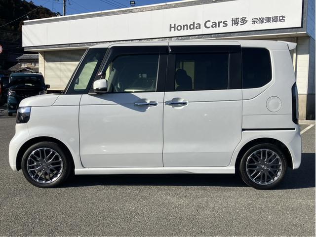 N-BOXカスタム ターボ Gathers9型ナビ/前後ドラレコ/マルチビュー/両側PSD/Bカメラ/シートヒーター オートミラー Bluetooth対応 クリソナ ナビ&TV AUTOライト ハーフレザ 車線逸脱警告 自動追従(6枚目)