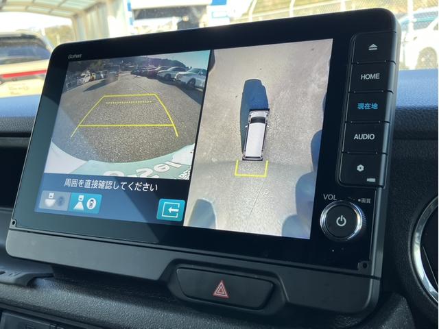 N-BOXカスタム ターボ Gathers9型ナビ/前後ドラレコ/マルチビュー/両側PSD/Bカメラ/シートヒーター オートミラー Bluetooth対応 クリソナ ナビ&TV AUTOライト ハーフレザ 車線逸脱警告 自動追従(16枚目)