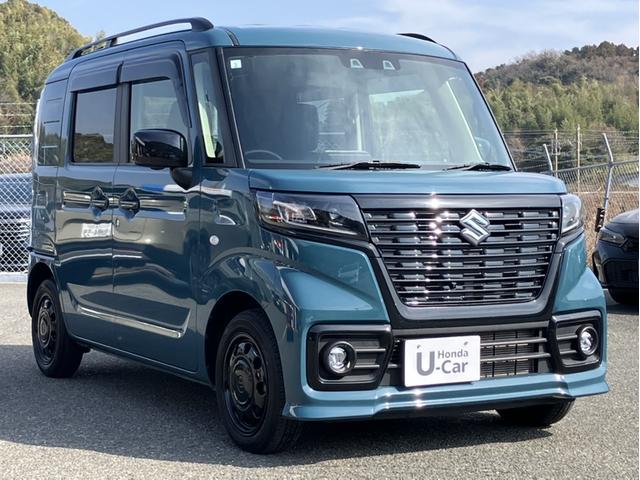 スペーシアベース XF 純正8型ナビ/全方位カメラ/片側PSD/Wシートヒーター/Bカメラ サイドカメラ 地デジ 全方位モニター用カメラ付 盗難防止装置 エアバッグ スマートキー&プッシュスタート フリーキー LEDライト(3枚目)