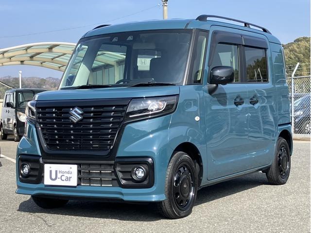 スペーシアベース XF 純正8型ナビ/全方位カメラ/片側PSD/Wシートヒーター/Bカメラ サイドカメラ 地デジ 全方位モニター用カメラ付 盗難防止装置 エアバッグ スマートキー&プッシュスタート フリーキー LEDライト(4枚目)