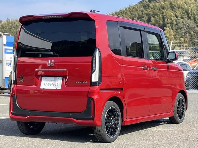 N-BOXカスタム ターボコーディネートスタイル Hコネクトナビ/前方ドラレコ/3カメドラレコ/両側PSD/Bカメラ/シートヒーター/自社レンタUP Pセンサー カーテンエアバック シートH LEDヘッドランプ オートクルーズコントロール ターボ車(9枚目)