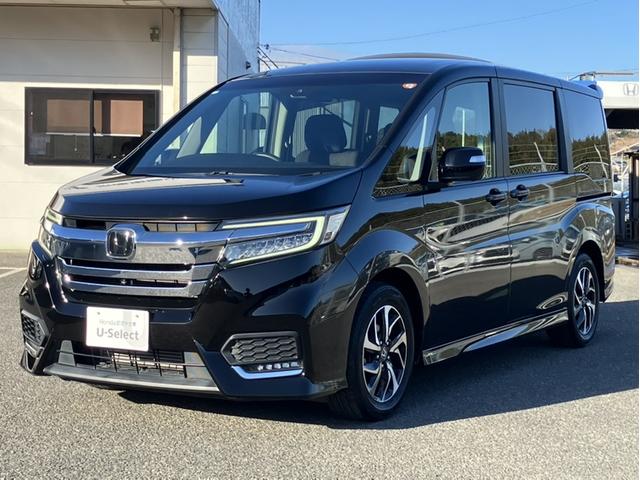 ステップワゴンスパーダ スパーダホンダセンシング　純正９型ナビ／マルチビュー／両側ＰＳＤ／ＥＴＣ／７人乗り／１オーナー車　両側自動ドア　キーフリー　ワンオ－ナ－　ＬＥＤランプ　ＥＴＣ装備　ＵＳＢ接続　ＤＶＤ再生可　セキュリティアラーム　オートクルーズ（4枚目）