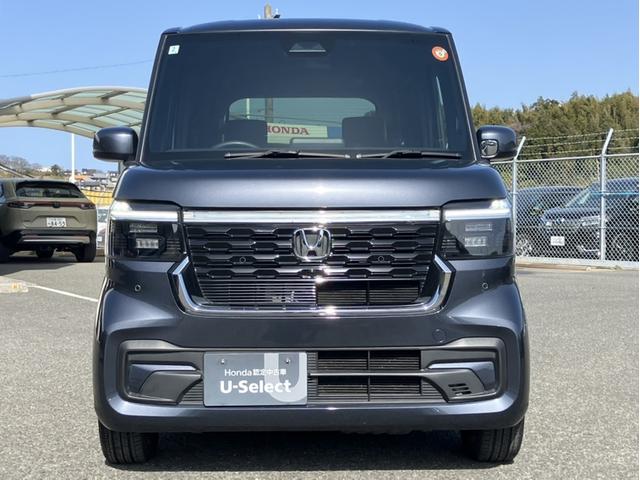N-BOXカスタム ターボ Hコネクトディスプレー/両側PSD/Bカメラ/シートヒーター/Pセンサー/1オーナー車 盗難防止システム スマートキープッシュスタート ブレーキサポート サイドエアバック パワーステアリング 横滑防止(2枚目)
