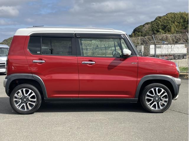 ハスラー JスタイルII 社外7型ナビ/デュアルブレーキサポート/ETC/ルーフレール/HIDヘッドライト/Wシートヒーター イモビライザー アイドリングS 全席パワーウインドウ シートヒター スマ-トキ- 地デジTV 禁煙(5枚目)