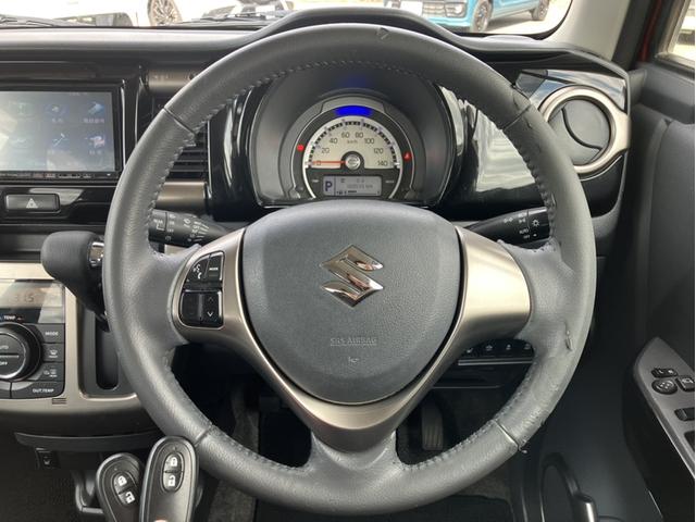 ハスラー JスタイルII 社外7型ナビ/デュアルブレーキサポート/ETC/ルーフレール/HIDヘッドライト/Wシートヒーター イモビライザー アイドリングS 全席パワーウインドウ シートヒター スマ-トキ- 地デジTV 禁煙(25枚目)