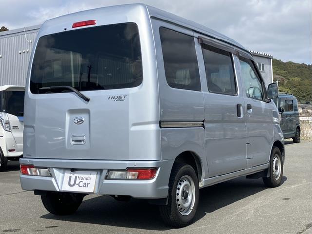 ハイゼットカーゴ ＤＸＳＡＩＩＩ　社外Ｄオーディオ／３６０度ドラレコ／Ｂカメラ／ＬＥＤヘッドライト　エマージェンシーストップシグナル　運転席助手席エアバッグ　パワーウィンド　Ｄレコ　ＶＳＣ　盗難防止システム　運転席エアバック　キ－レス（9枚目）