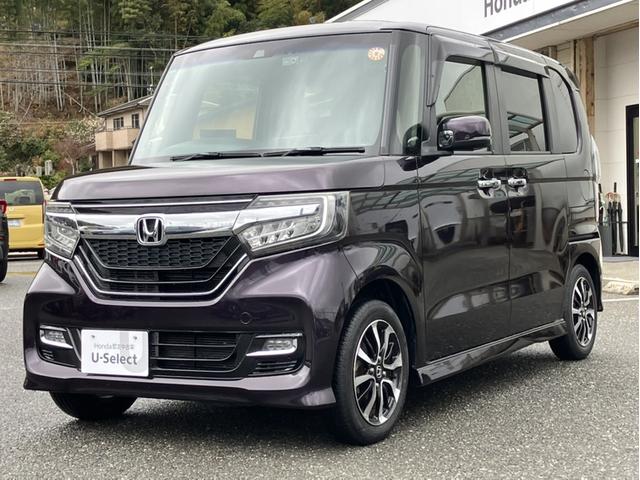 N-BOXカスタム G・Lホンダセンシング 社外8型ナビ/両側PSD/ETC/Bカメラ/フルセグTV/Bluetooth接続 ベンチ 助手席エアバック 禁煙 エアB バックアイカメラ 地デジフルセグTV キーフリーシステム ドライブレコ-ダ-(4枚目)