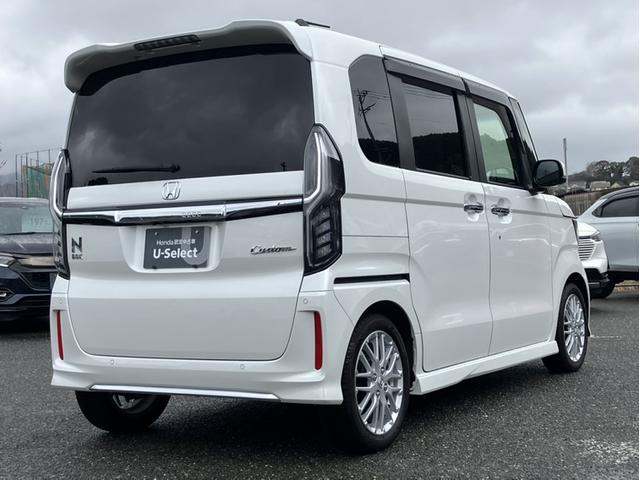 Ｎ－ＢＯＸカスタム Ｌターボ　Ｇａｔｈｅｒｓ８型ナビ／両側ＰＳＤ／ＥＴＣ／Ｂカメラ／シートヒーター／Ｐセンサー　両側電動Ｄ　セキュリティアラーム　誤発信抑制　フルオートエアコン　Ｓヒーター　ＬＥＤランプ　地デジフルセグ　Ｉストップ（9枚目）