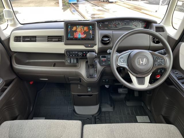 Ｎ－ＢＯＸ Ｌ　純正７型ナビ／前後ドラレコ／両側ＰＳＤ／シートヒーター／Ｂカメラ／Ｐセンサー　Ｗ電動スライド　バックセンサー　地デジフルセグＴＶ　Ｗエアバッグ　禁煙　前席シートヒーター　ＵＳＢ接続　１オ－ナ－　ＬＥＤ（10枚目）
