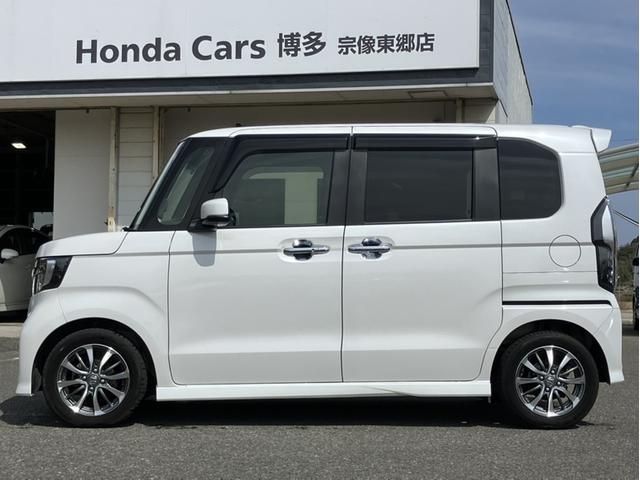 Ｎ－ＢＯＸカスタム Ｌ　Ｇａｔｈｅｒｓディスプレイオーディオ／左ＰＳＤ／Ｂカメラ／シートヒーター／Ｐセンサー／１オーナー車　スマートキーシステム　追従型クルコン　Ｂｌｕｅｔｏｏｔｈ音楽　電動格納式ドアミラー　禁煙　ＬＫＡＳ（6枚目）
