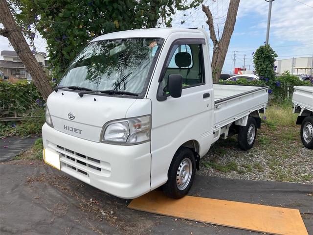 ハイゼットトラック 　４ＷＤ　スペアキー　エアコン　パワステ　記録簿　マニュアル５速車（2枚目）
