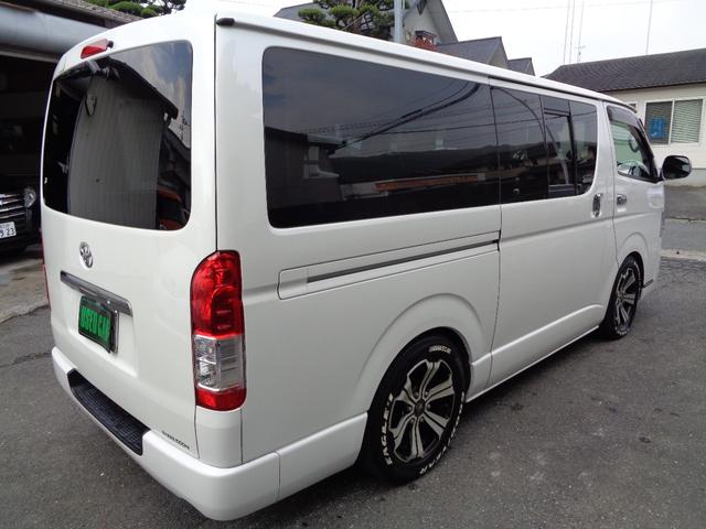 ハイエースバン ロングスーパーＧＬ　３０００ｃｃディーゼルターボ　キーレス　ＳＤナビ　フルセグ　ＤＶＤ再　Ｂｌｕｅｔｏｏｔｈ　Ｂカメラ　ＥＴＣ　ドラレコ前後付きＤインナーミラー　ベッドキット　外ショック　１７ＡＷ　ＨＩＤ　Ｔベル交換渡し（15枚目）