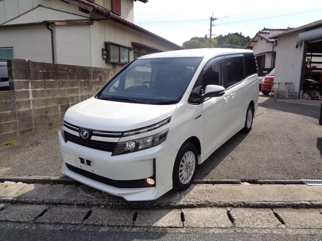 ヴォクシー ハイブリッドV 禁煙車 プッシュスタート スマートキー 後席モニター 両側電動ドア 純正9型ナビ フルセグTV DVD再 Bluetooth Bカメラ ETC 純正シートカバー LEDヘッドランプ 前席シートヒーター(65枚目)