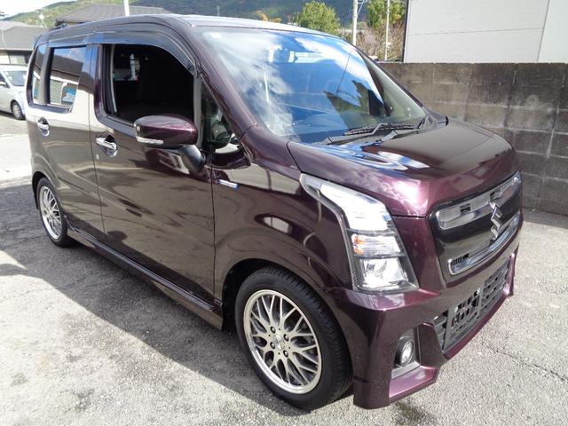 ワゴンＲスティングレー ハイブリッドＴ　ターボ　１年保証　禁煙　プッシュスタート＆インテリキー２個　ＳＤナビ　フルセグＴＶ　ＤＶＤ再生　Ｂｌｕｅｔｏｏｔｈ　Ｂカメラ　ＥＴＣ　ＨＵＤ　外アルミ　Ｄサス　デジタルインナーミラー式ドラレコ前後（5枚目）