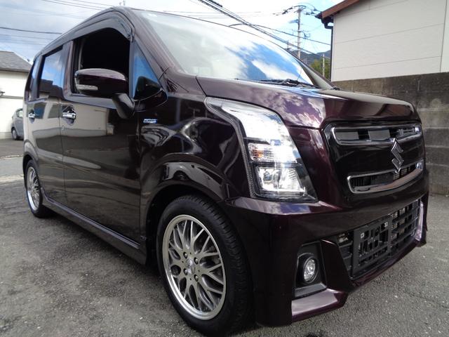 ワゴンＲスティングレー ハイブリッドＴ　ターボ　１年保証　禁煙　プッシュスタート＆インテリキー２個　ＳＤナビ　フルセグＴＶ　ＤＶＤ再生　Ｂｌｕｅｔｏｏｔｈ　Ｂカメラ　ＥＴＣ　ＨＵＤ　外アルミ　Ｄサス　デジタルインナーミラー式ドラレコ前後（7枚目）