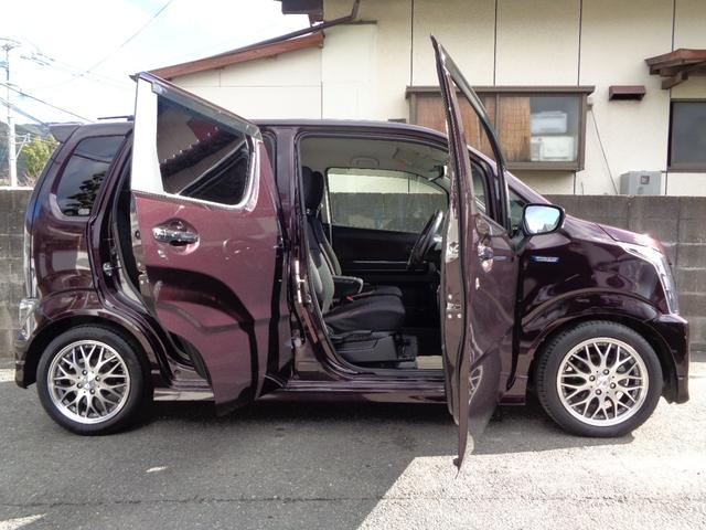 ワゴンＲスティングレー ハイブリッドＴ　ターボ　１年保証　禁煙　プッシュスタート＆インテリキー２個　ＳＤナビ　フルセグＴＶ　ＤＶＤ再生　Ｂｌｕｅｔｏｏｔｈ　Ｂカメラ　ＥＴＣ　ＨＵＤ　外アルミ　Ｄサス　デジタルインナーミラー式ドラレコ前後（9枚目）