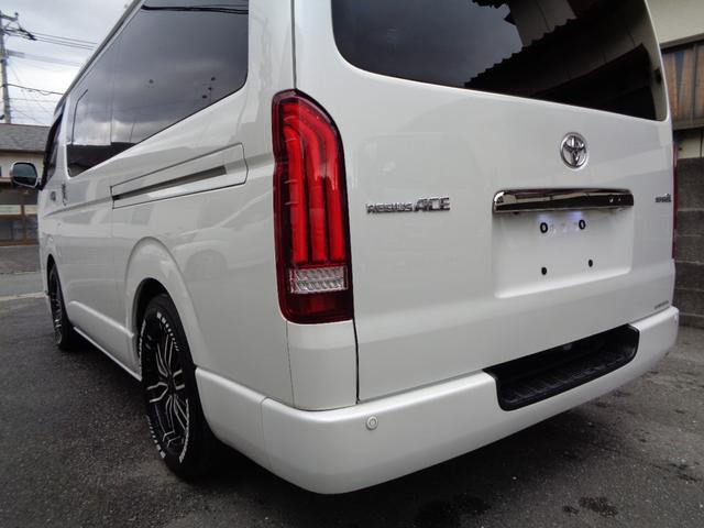 ハイエースバン スーパーＧＬ　ダークプライムＩＩ　禁煙１オーナー　アルパイン１１型ナビ　フルセグＴＶ　フロントサイドリアカメラ　ＤＶＤ再生　Ｂｌｕｅｔｏｏｔｈ　ＥＴＣ　１７インチＡＷ　ローダウン　モデリスタＦスポ　ヴァレンティテール　セーフティセンス（18枚目）